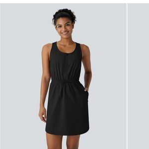 HALARA Black Mini Dress Chic and Versatile